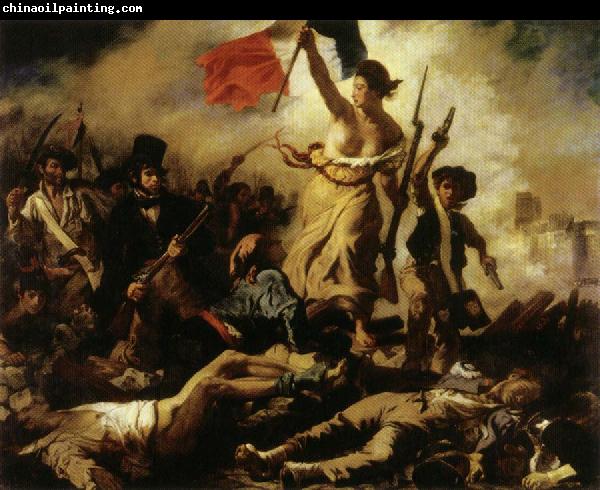 Eugene Delacroix Liberty Leading the People,july 28,1830