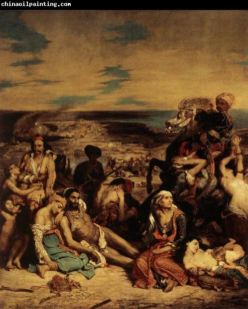 Eugene Delacroix The Massacer at Chios