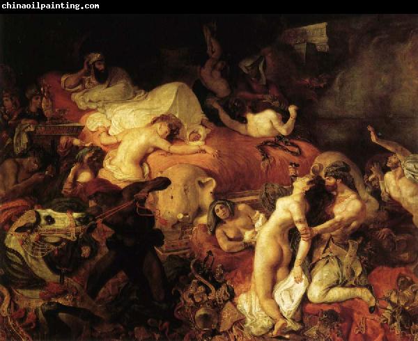 Eugene Delacroix The Death of Sardanapalus