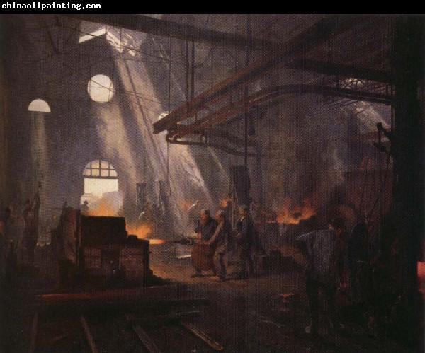 Fernand cormon An Iron Forge