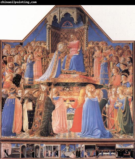 Fra Angelico The Coronation of the Virgin