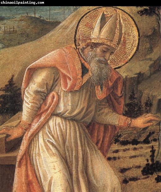 Fra Filippo Lippi St Augustine's Vistion of the Christ