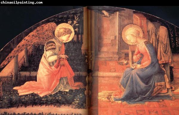 Fra Filippo Lippi Details of The Annunciation