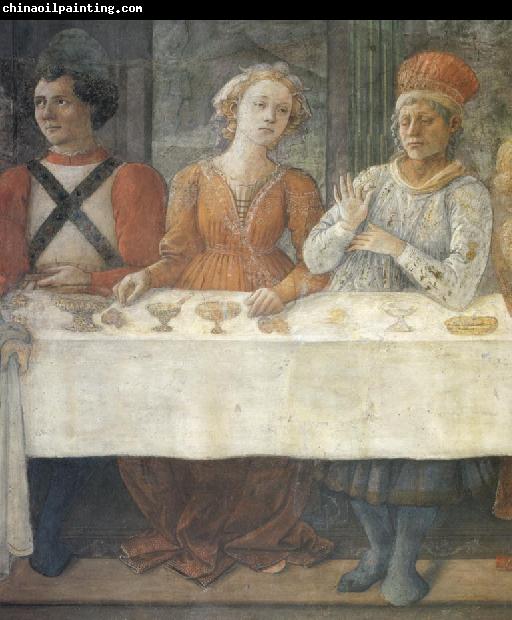 Fra Filippo Lippi Details of The Feast of Herod