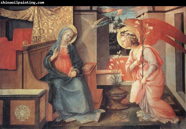 Fra Filippo Lippi The Annunciation