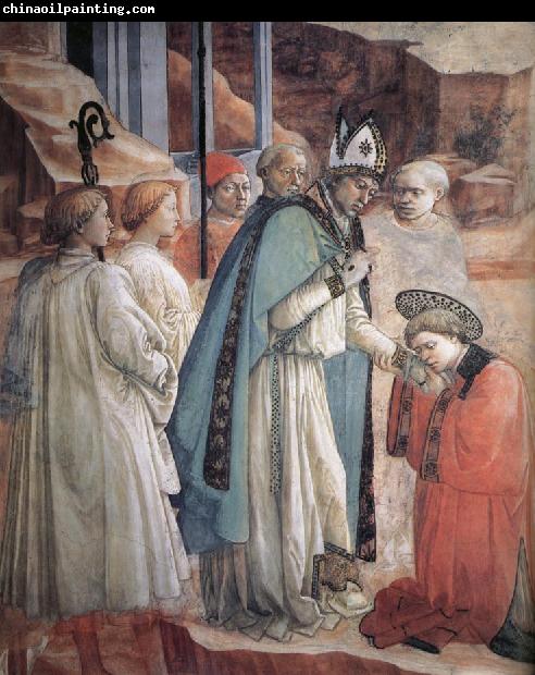 Fra Filippo Lippi Details of The Mission of St Stephen