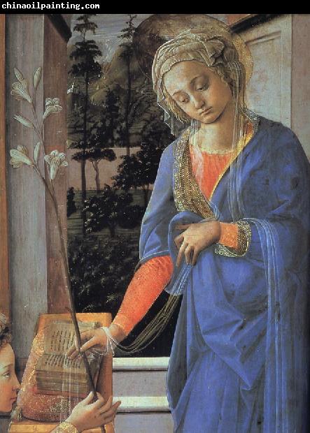 Fra Filippo Lippi Details of The Annunciation