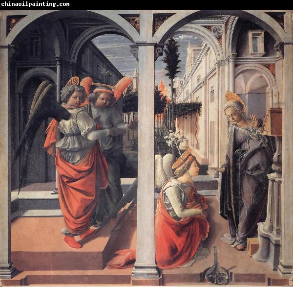 Fra Filippo Lippi The Annunciation