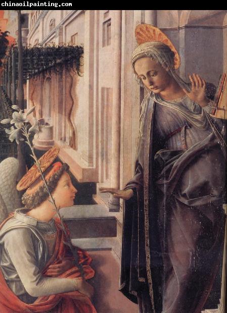 Fra Filippo Lippi Details of The Annunciation