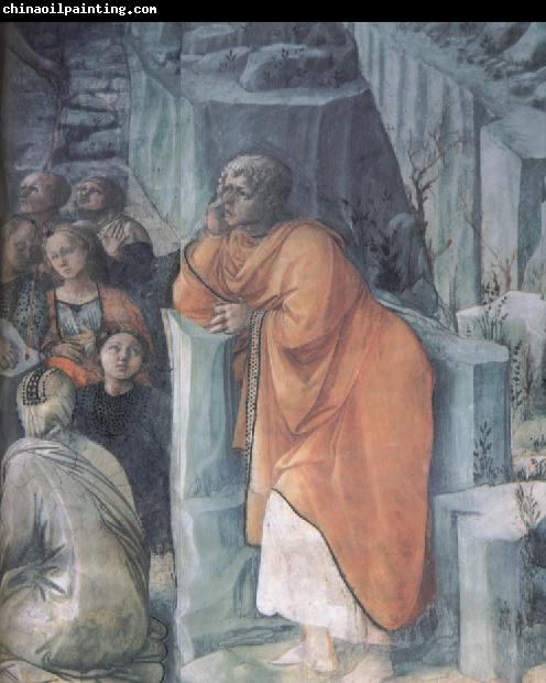 Fra Filippo Lippi Details of The Mission of St John the Bapitst