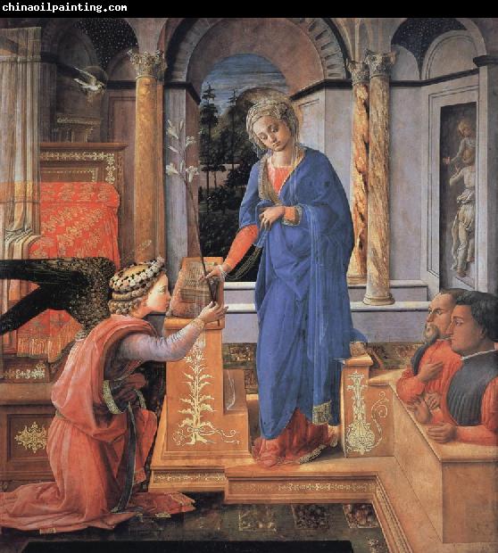 Fra Filippo Lippi The Annunciation