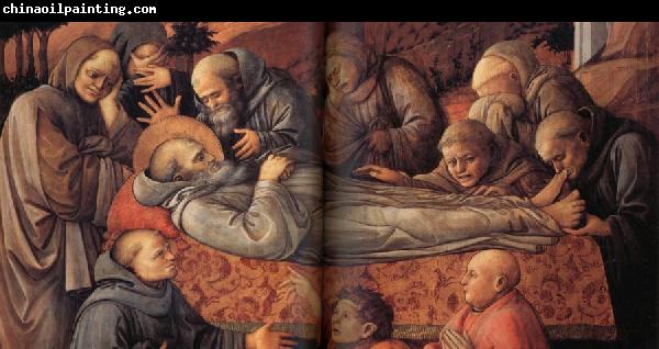 Fra Filippo Lippi Details of The Death of St Jerome.