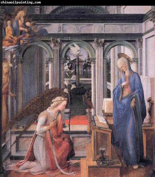 Fra Filippo Lippi The Annunciation