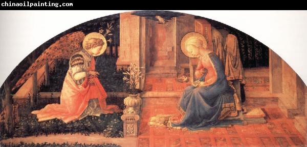 Fra Filippo Lippi The Annunciation