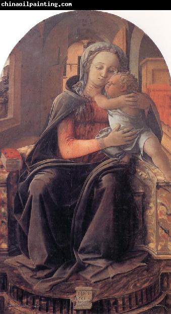 Fra Filippo Lippi Madonna and Child Enthroned