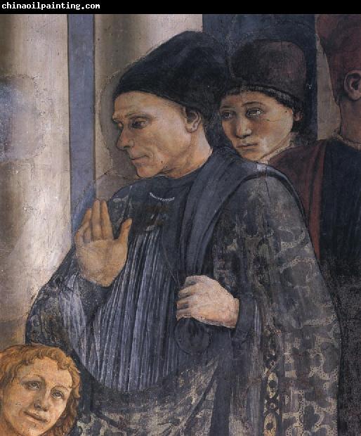 Fra Filippo Lippi Details of The Celebration of the Relics of St Stephen and Part of the Martyrdom of St Stefano