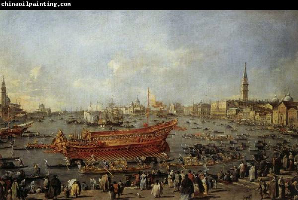 Francesco Guardi Doge on the Bucentoro on Ascension Day