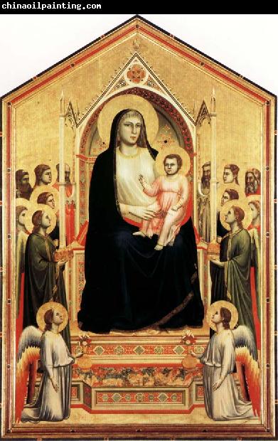 GIOTTO di Bondone Madonna in Majesty