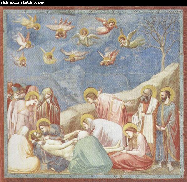 GIOTTO di Bondone Lamentation over the Dead Christ