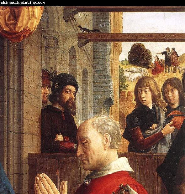 GOES, Hugo van der Monforte Altarpiece (detail)