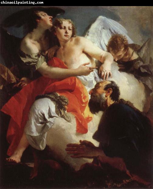 Giambattista Tiepolo Abraham and the Angels