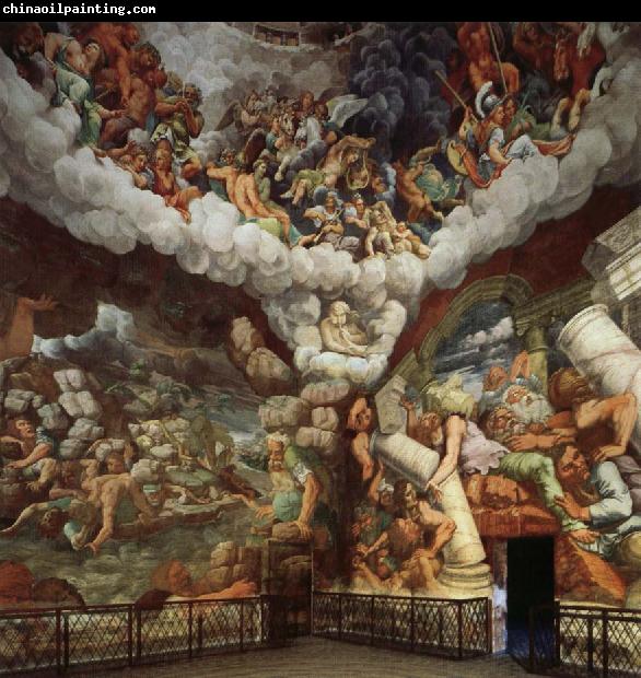 Giulio Romano The Giants Hurled Down from Olympus