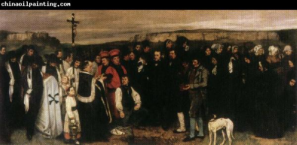 Gustave Courbet The Burial at Ornans