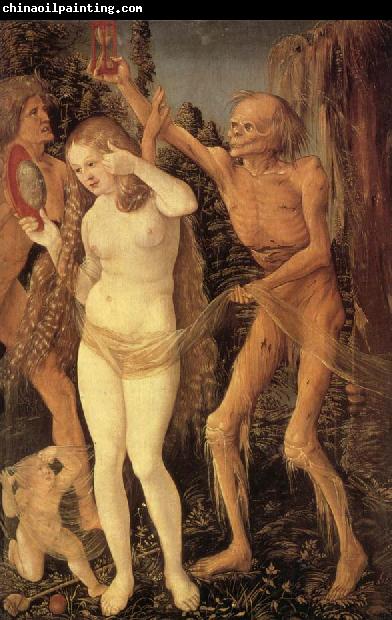 Hans Baldung Grien The Three Stages of Life,with Death