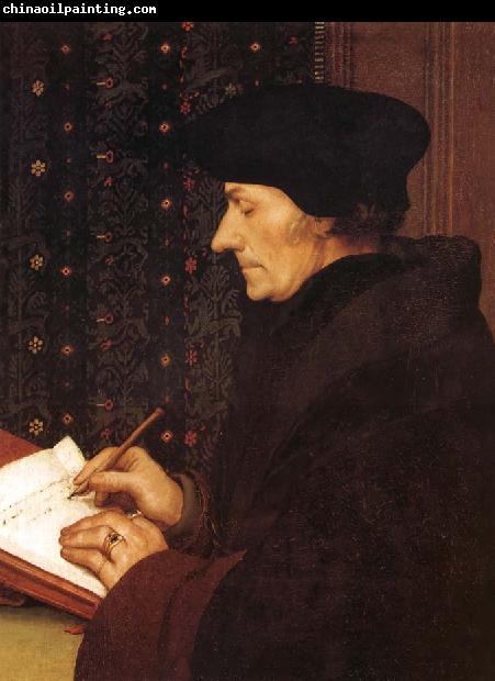 Hans Holbein Erasme ecrivant