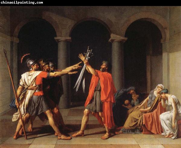 Jacques-Louis David THe Oath of the Horatii