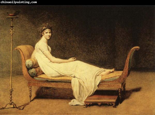 Jacques-Louis David Portrait of Madame Recamier