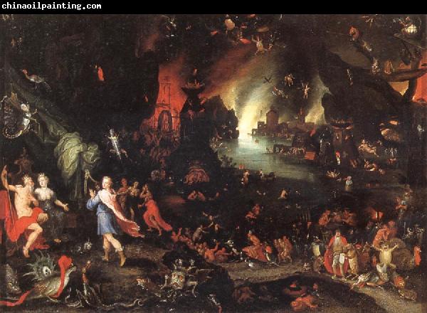 Jan Brueghel The Elder Orpheus in the Underworld