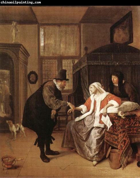 Jan Steen The Lovesick Woman