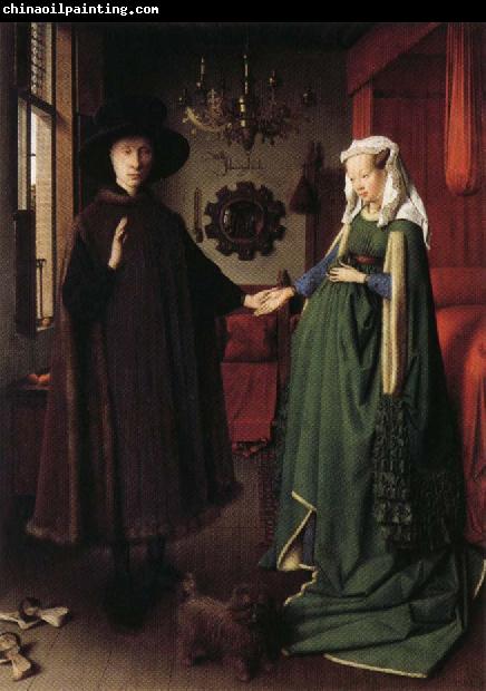 Jan Van Eyck Portrait of Giovanni Arnolfini and His Wife