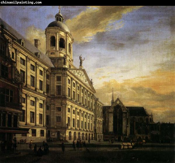 Jan van der Heyden The City Hall in Amsterdam