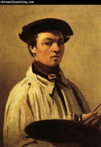 Jean Baptiste Camille  Corot Self-Portrait