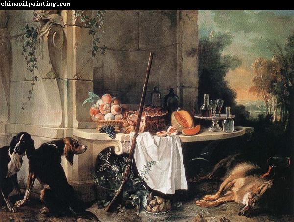 Jean Baptiste Oudry Dead Wolf