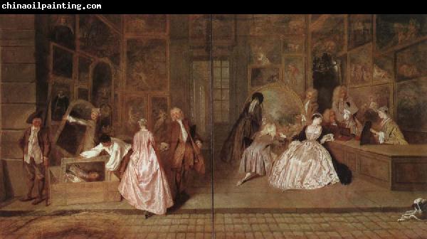 Jean-Antoine Watteau The Gersaint Shop Sign