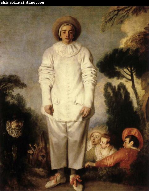 Jean-Antoine Watteau Gilles or Pierrot