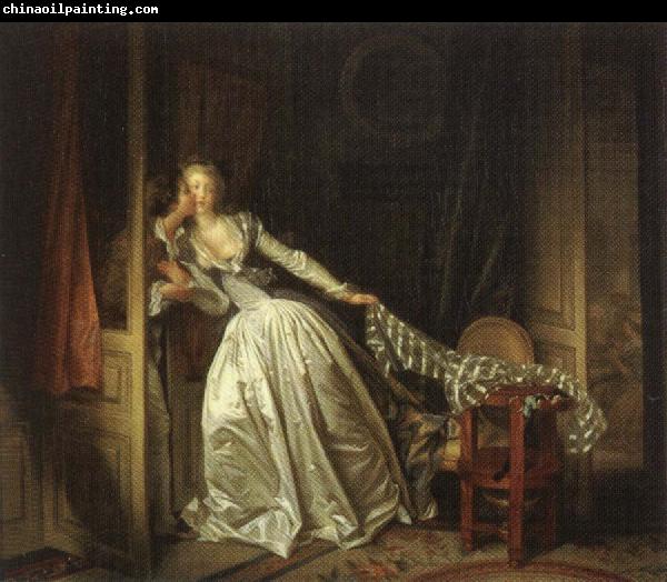 Jean-Honore Fragonard The Stolen Kiss