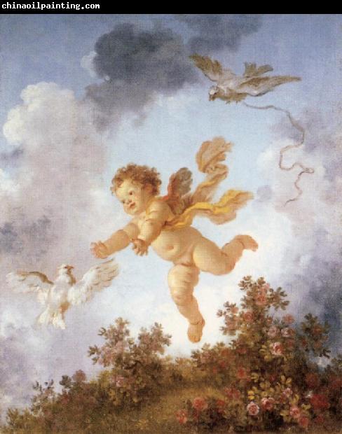 Jean-Honore Fragonard Pursuing a dove