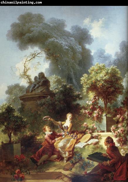 Jean-Honore Fragonard The Lover Crowned