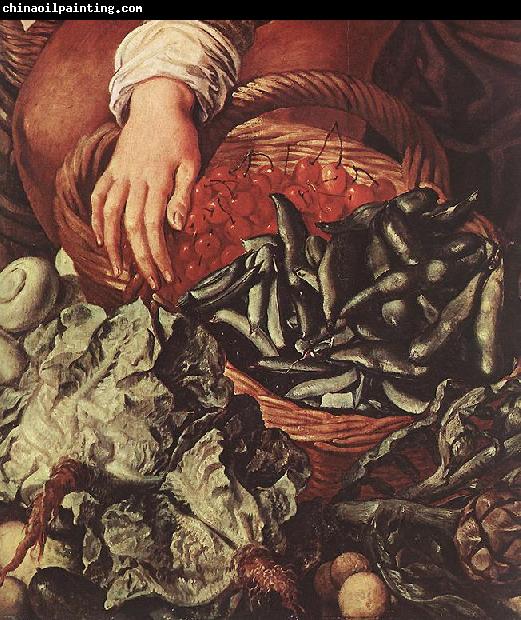 Joachim Beuckelaer Market Scene (detail)