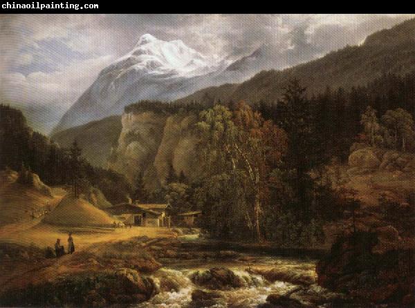 Johan Christian Dahl Alpine Landscape