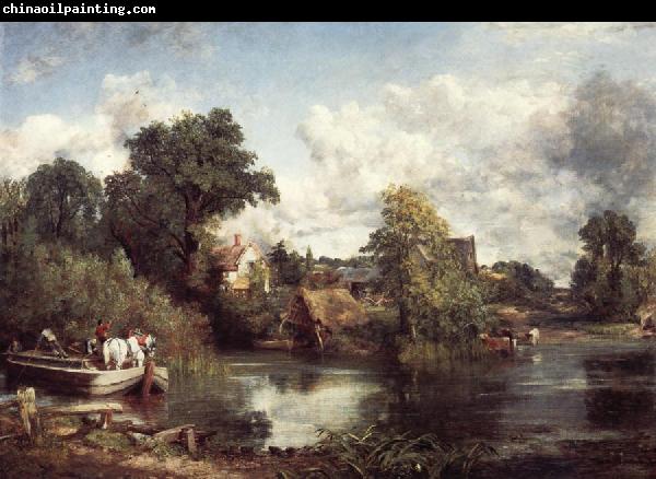 John Constable The White horse