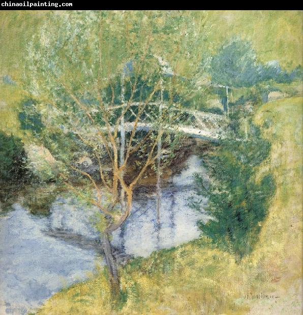 John Henry Twachtman The White Bridge