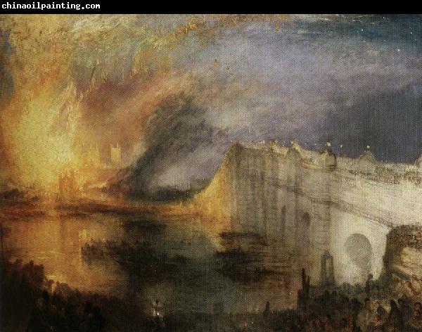 Joseph Mallord William Turner Burning of the Houses