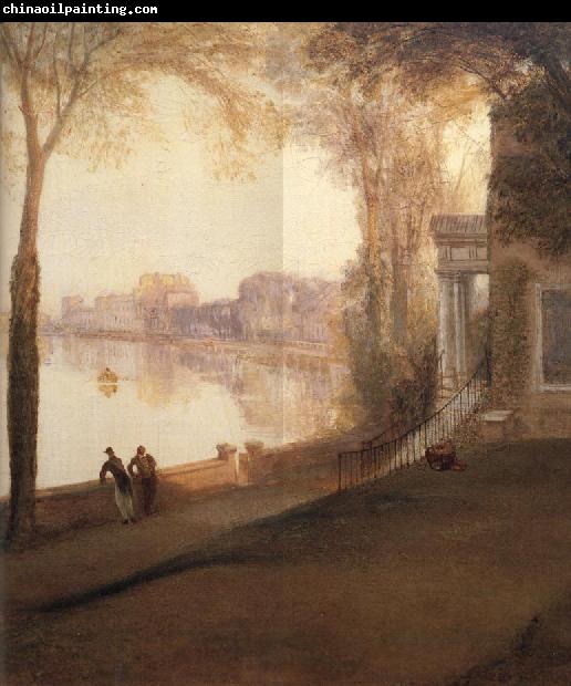 Joseph Mallord William Turner Details of Mortlake terrace:early summer morning