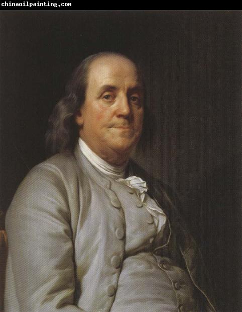 Joseph-Siffred  Duplessis Portrait of Benjamin Frankli