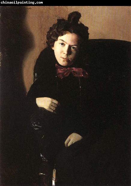 Konstantin Somov Portrait of the artist anna ostroumova